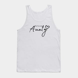 My Favorite Aunty Tank Top